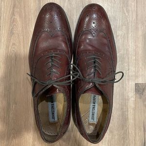 Johnston & Murphy Wingtip Oxford Shoes